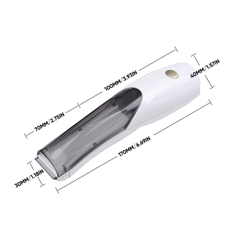 Pet Hair Clipper With Suction