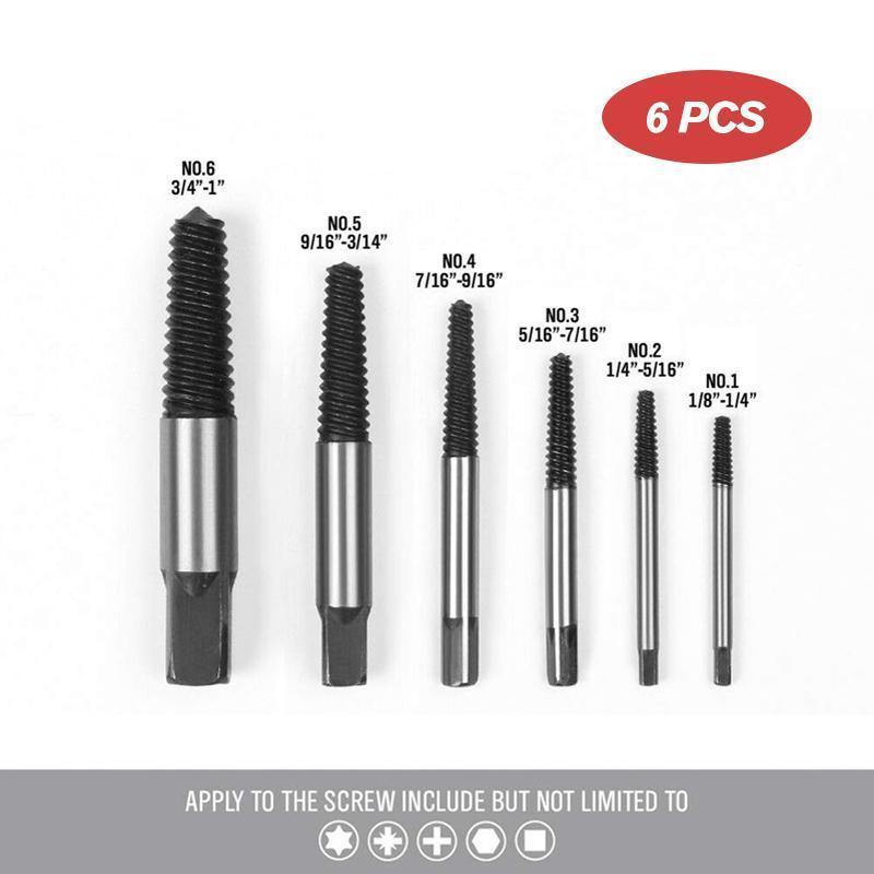 Screw Extractor Set (5 PCs/ 6 PCs)