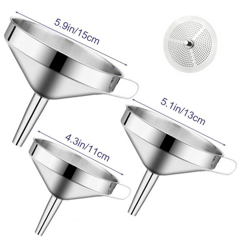Kitchen Oil Funnel with Filter