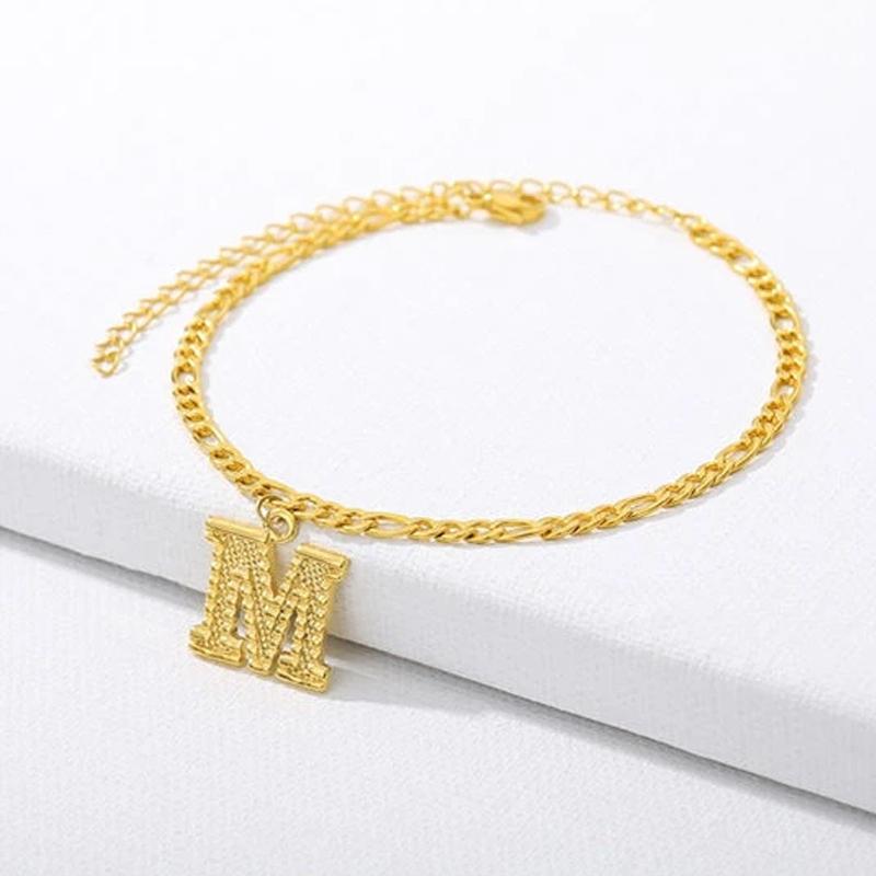 Charming Gift 18K Golden Custom Anklet