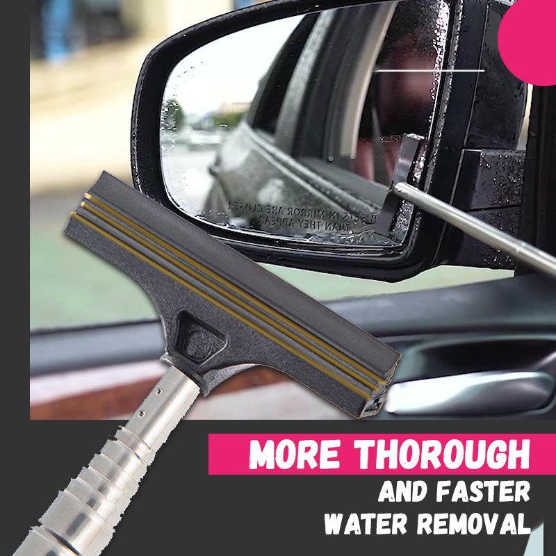 Retractable Rearview Mirror Wiper