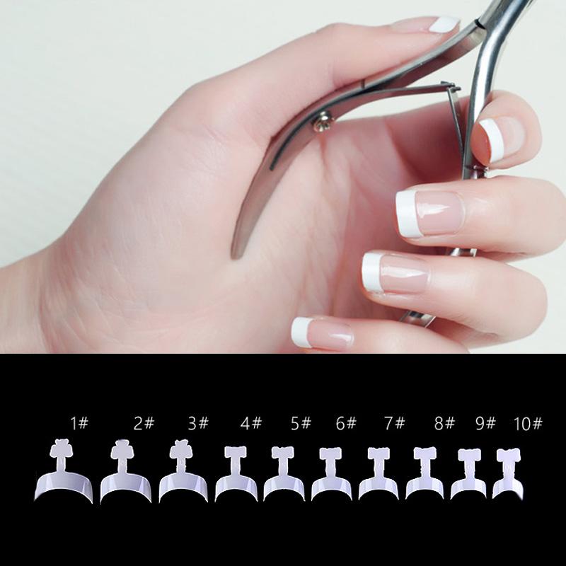 French Manicure Nail Tips (100 PCs)