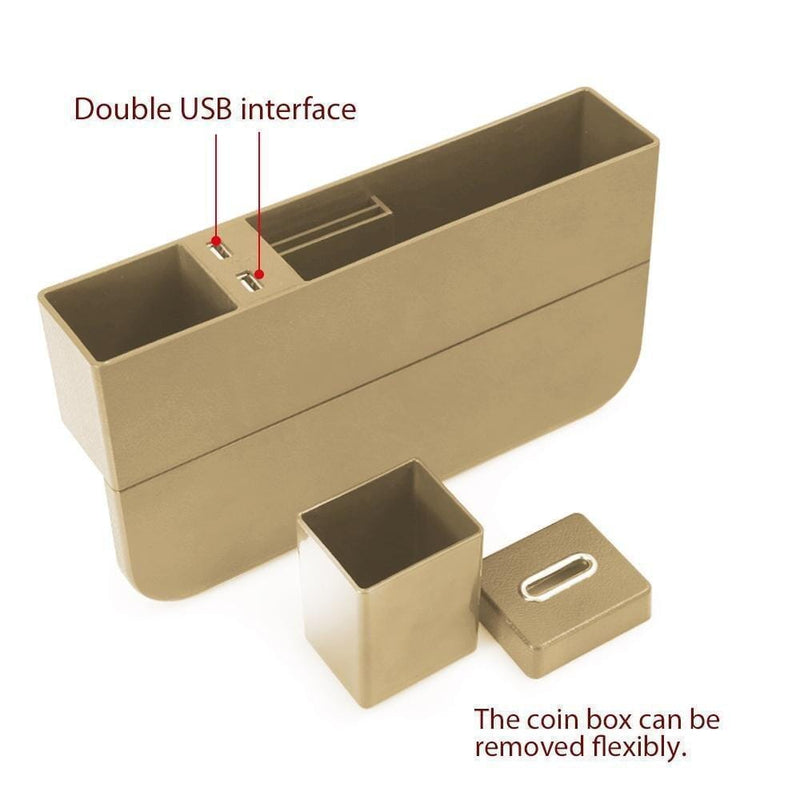 Hirundo Car Seat Crevice Storage Box