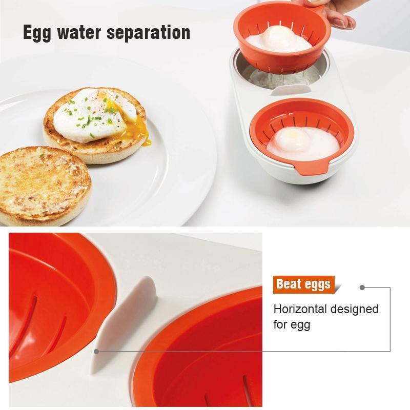 Edible Silicone Drain Egg Boiler