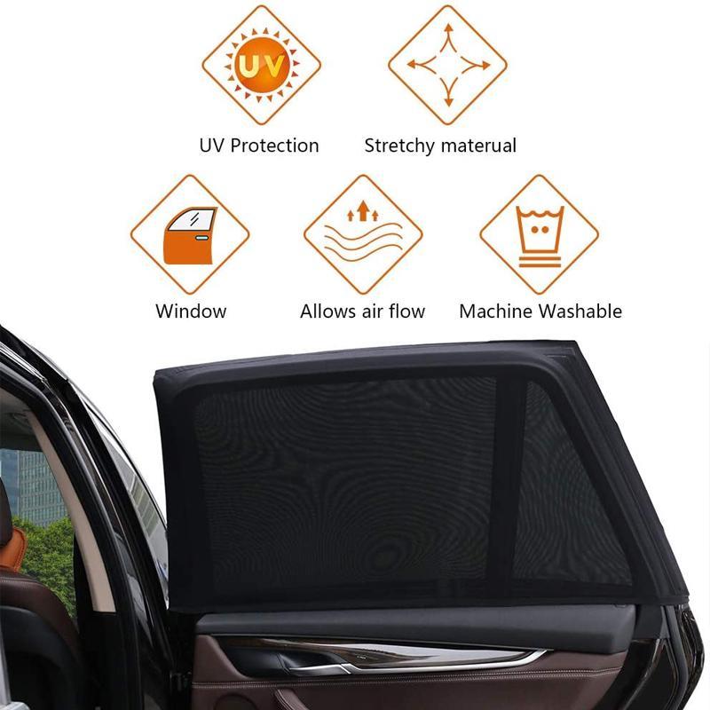 Automotive sunscreen thermal curtain