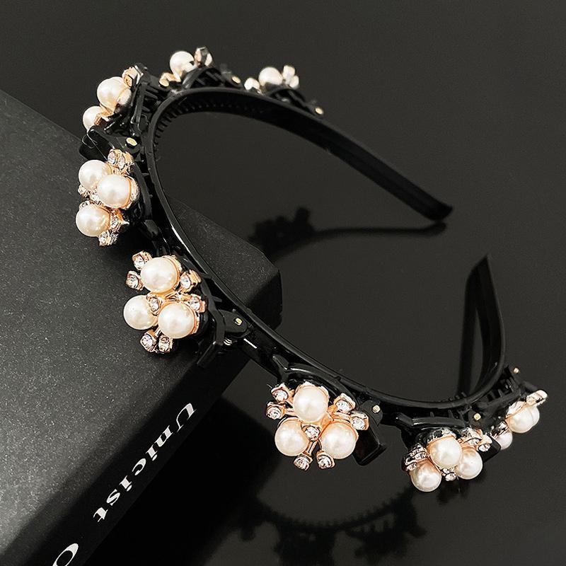 Vintage 2 in 1 Non-Slip Braided hair band