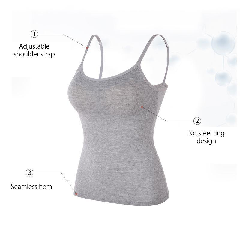 Bracami Tank with Built-In Bra