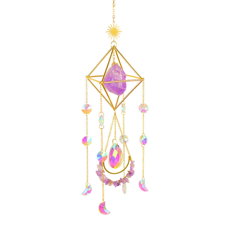 Colorful Gravel Decorative Pendant