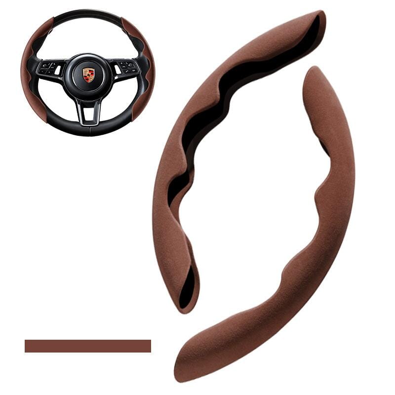 Car Anti-Skid Plush Steering Wheel Cover