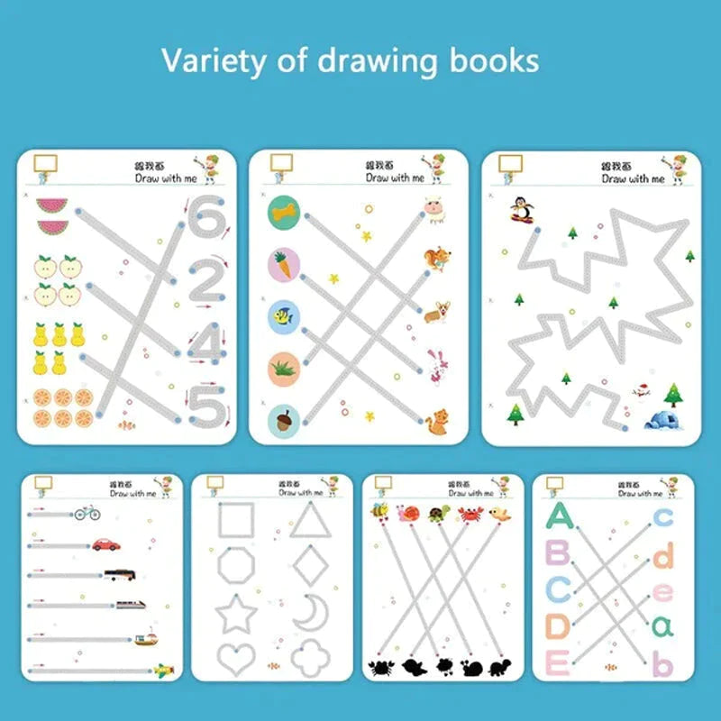 Magical Tracing Workbook Set💗