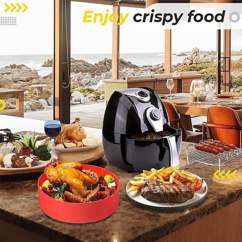 Reusable Air Fryer Silicone Pot Multifunctional Liner Bakeware