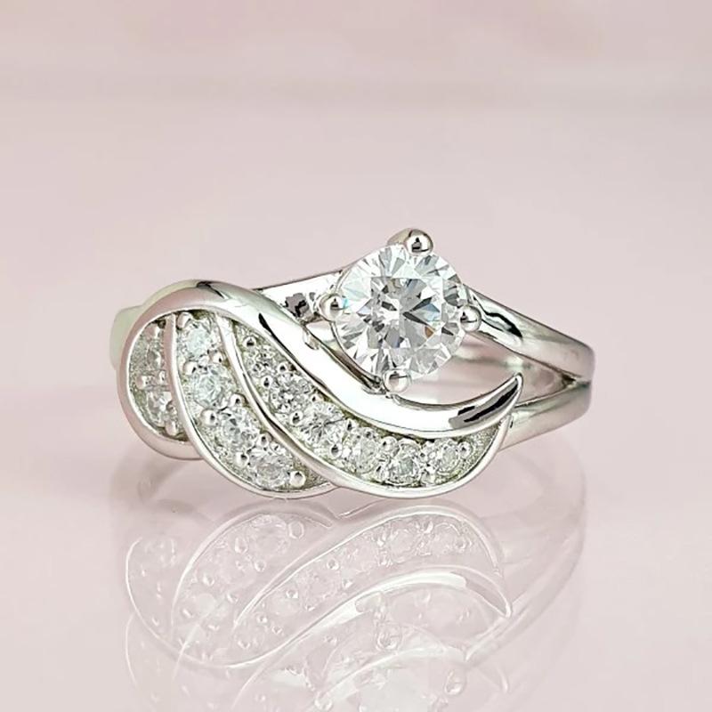 Angel's Wing Embrace Ring