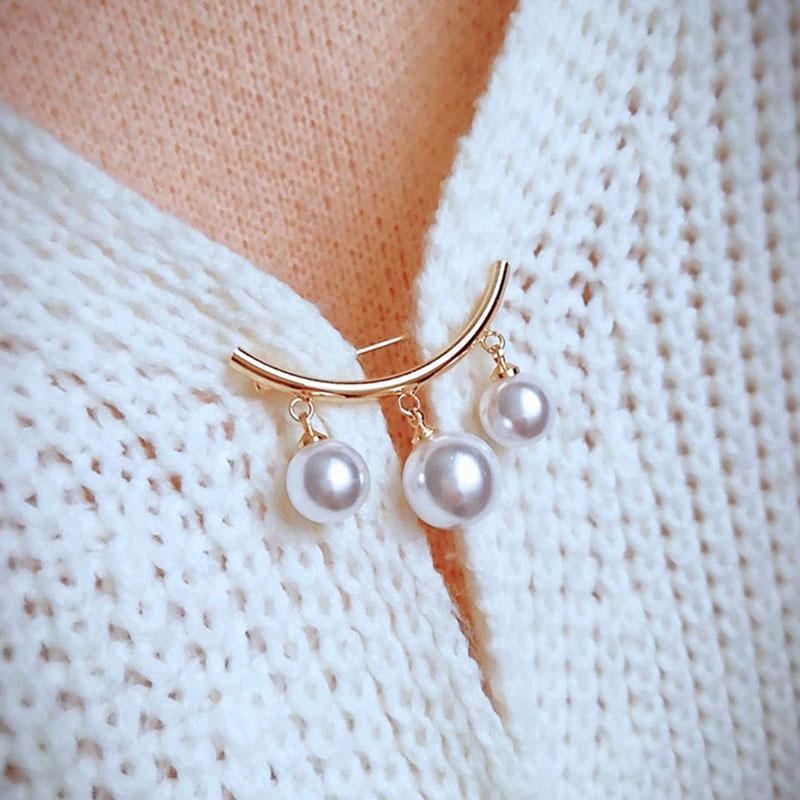 ❤Hot Sale-Nail-free Pearl Scarf Ring Waist Buckle
