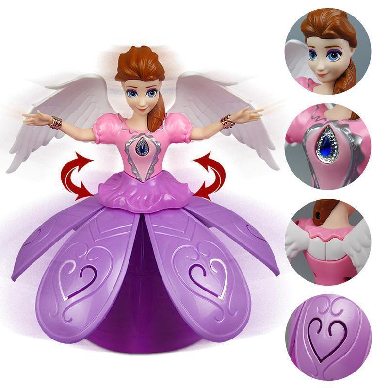 Remote Control Girl Dancing Princess Music Doll Toys