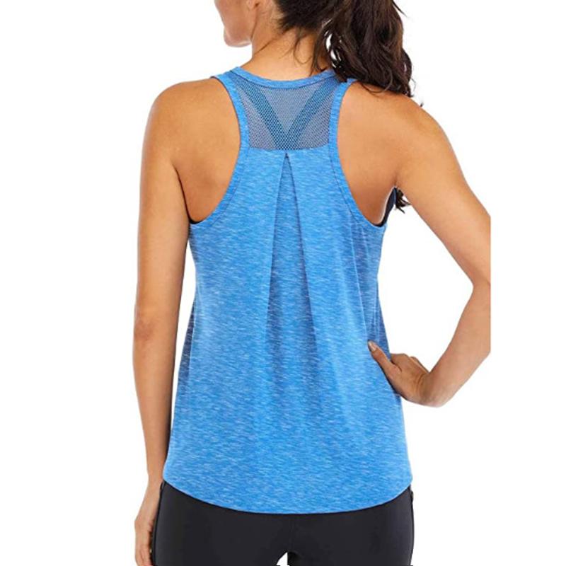 Women loose mesh tank top