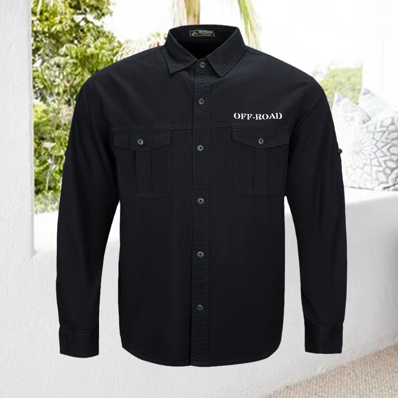 Men's Cotton Cargo Shirt