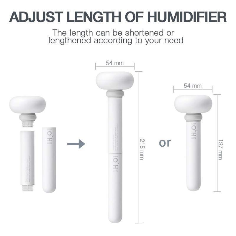 Portable Mini Water Bottle Caps Humidifier