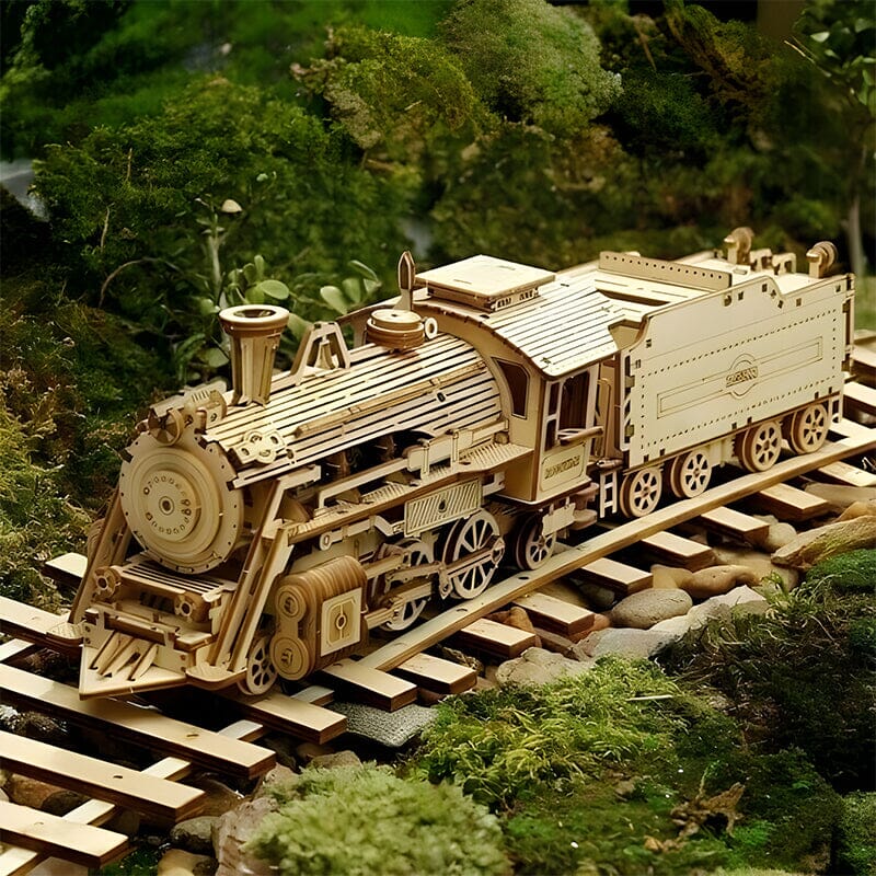 🚂Super Wooden Mechanical Model Puzzle Set