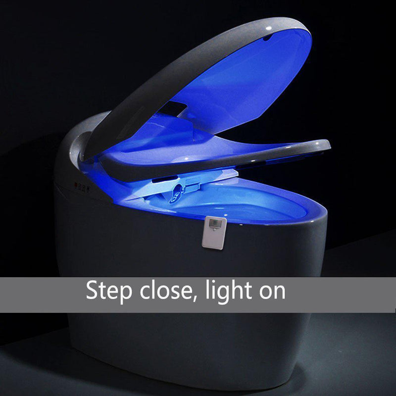 Hirundo 16-Color Motion Sensor LED Toilet Night Light
