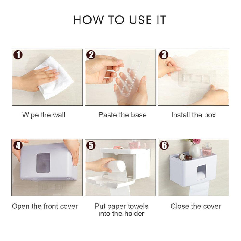 Waterproof Paper Towel Holder