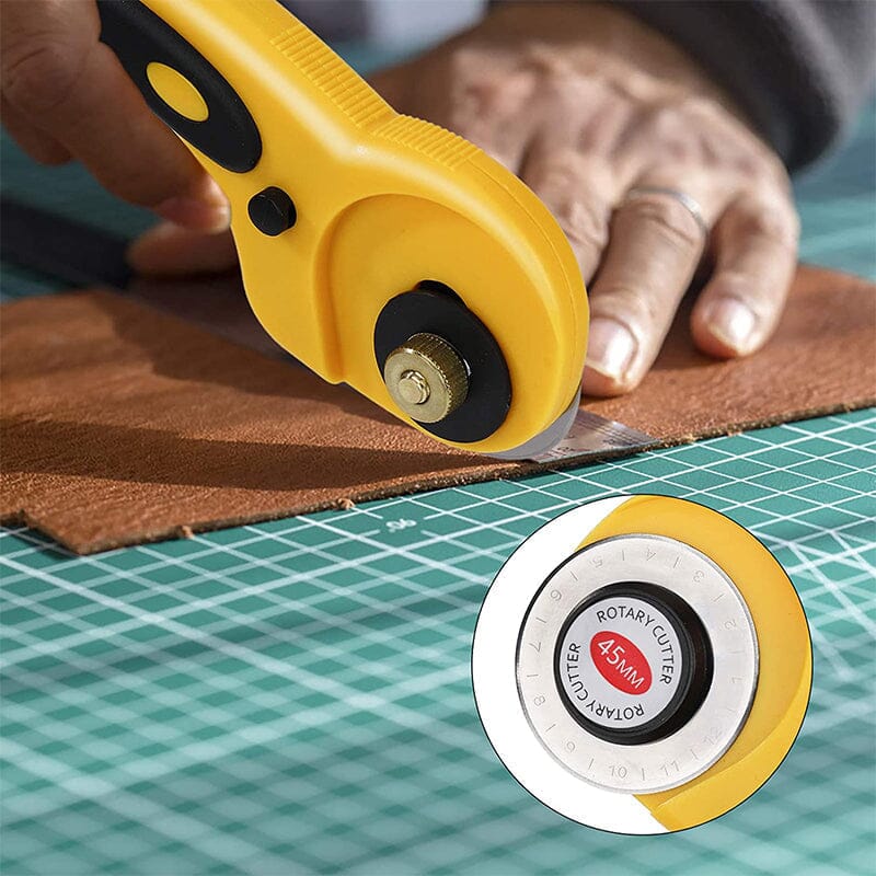 Lames Rotatives Revêtues de Titane de 45 mm