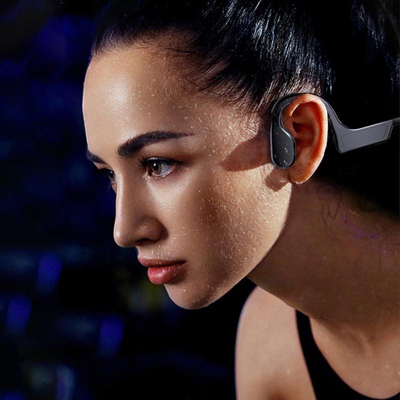 Waterproof Bone Conduction Sports Bluetooth Headset