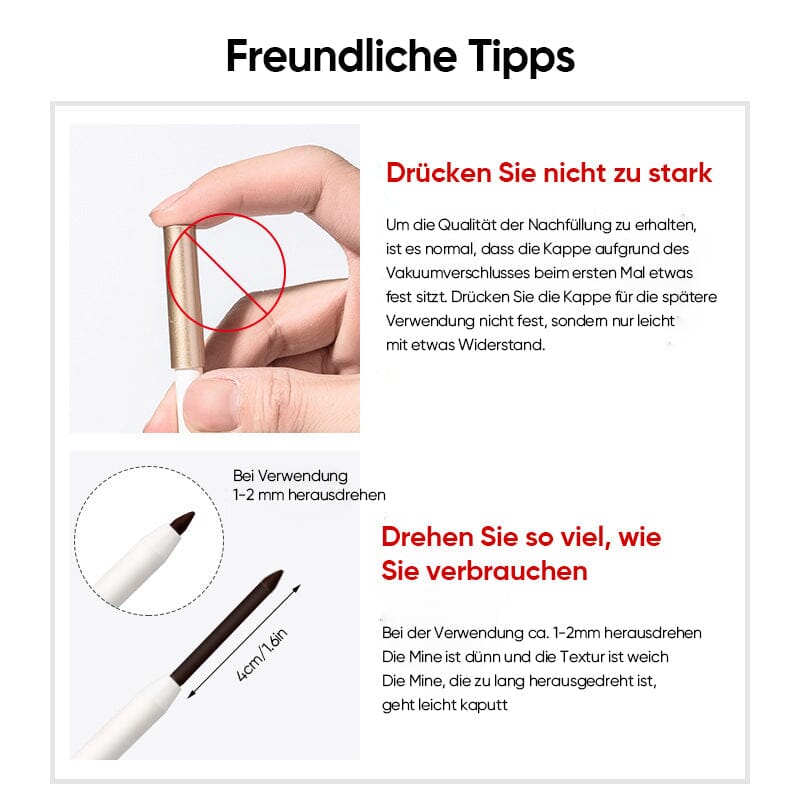 Wasserfester langlebiger Gel-Eyeliner