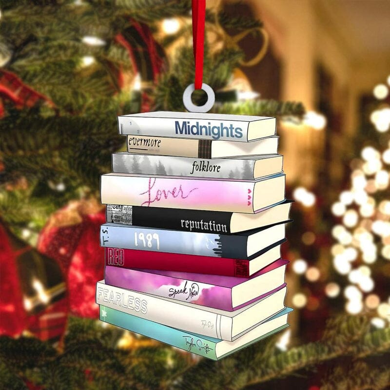 Taylor Albums as Books Ornament📕