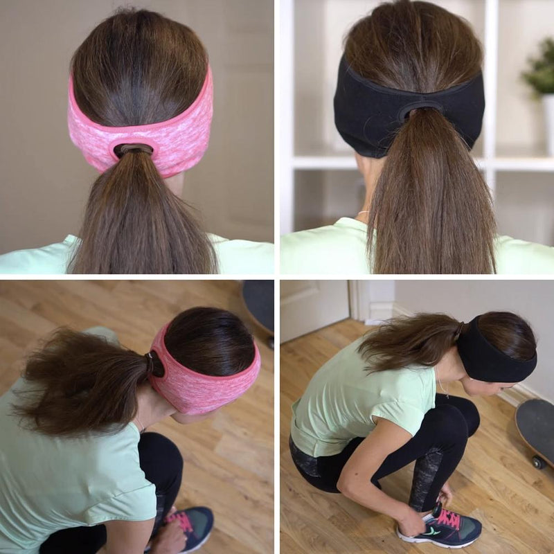 Warm hair band with ear protection
