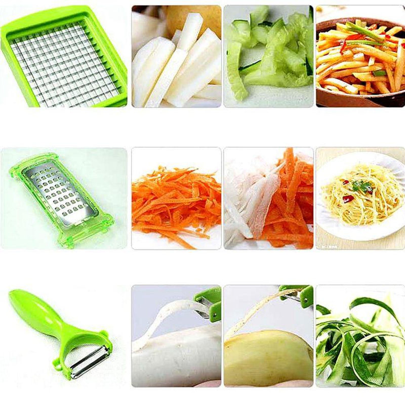 Hirundo 12 in 1 Vegetable Slicer With Storage Container