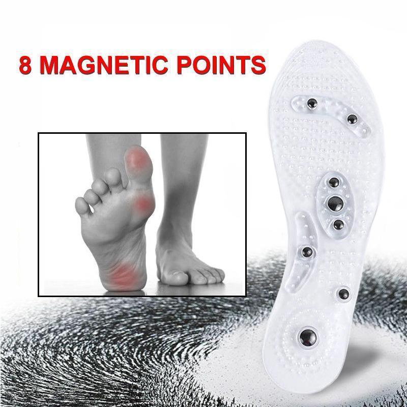 Acupressure Magnetic Massage Foot Therapy Reflexology Shoe Insoles