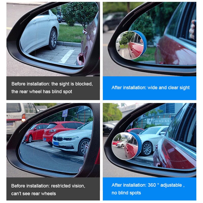 🚗Reversing Auxiliary Blind Spot Mirrors🚗