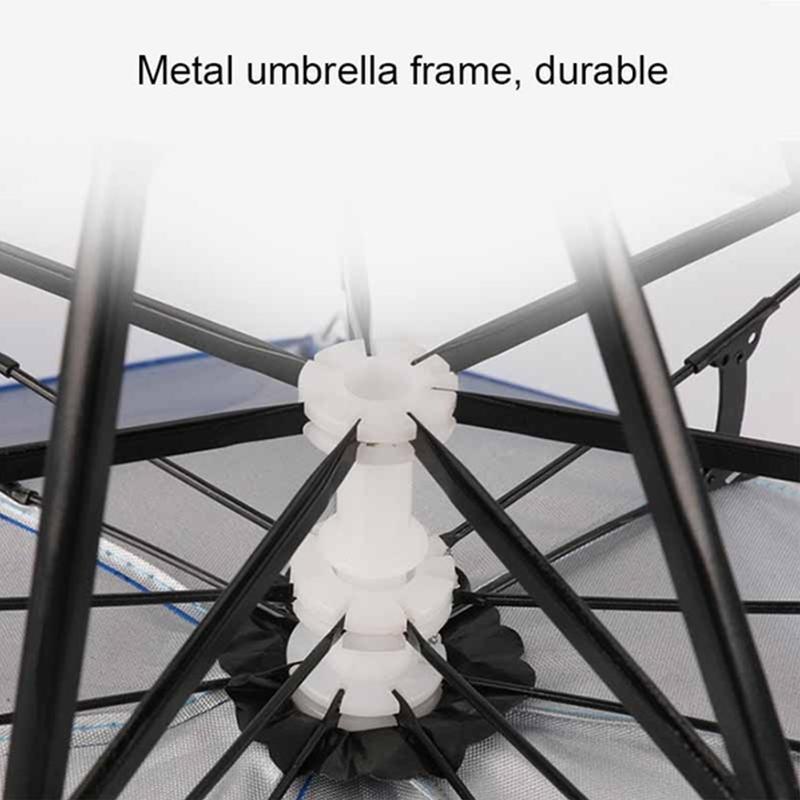 Double Layer Folding UV Wind Protection Umbrella