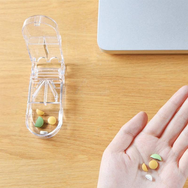 Portable Pill Cutter Pill Organizer