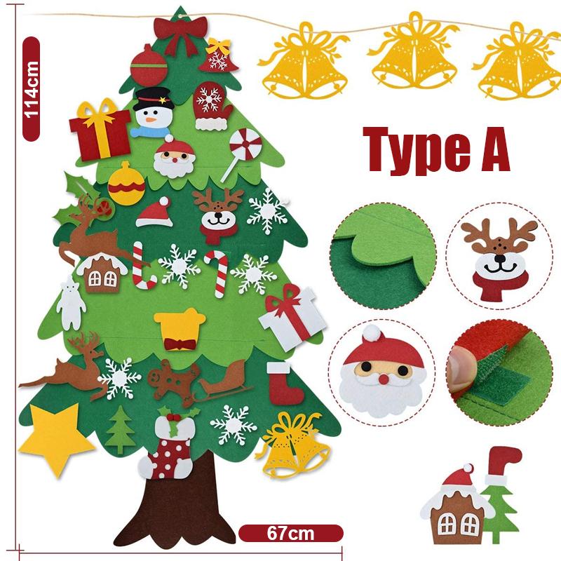DIY Felt Christmas Tree (2022 NEW UPGRADED)
