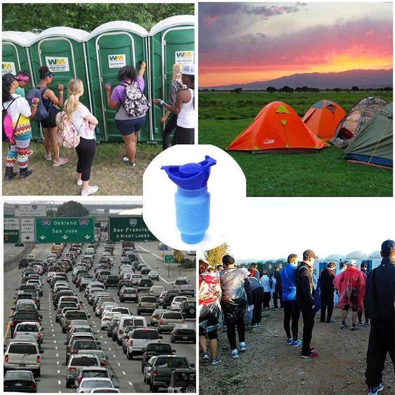 Pocket-sized toilets for urgent needs