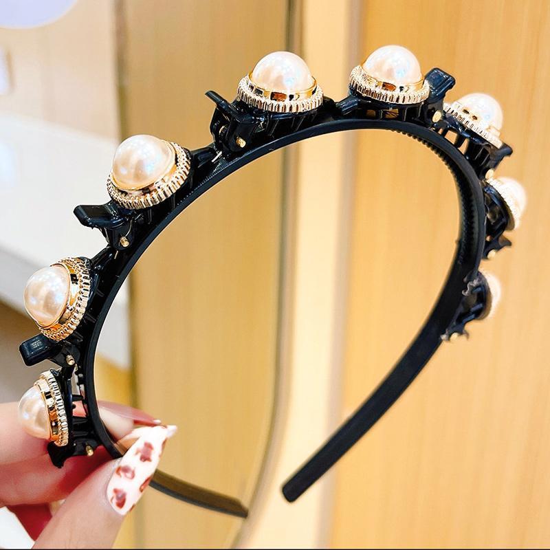 Vintage 2 in 1 Non-Slip Braided hair band