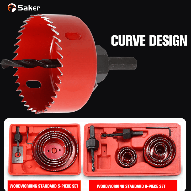 DIY Engineers Hole Saw Set Drill Bit