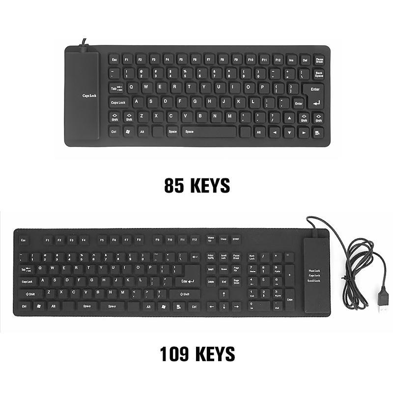 Foldable Silicone Keyboard