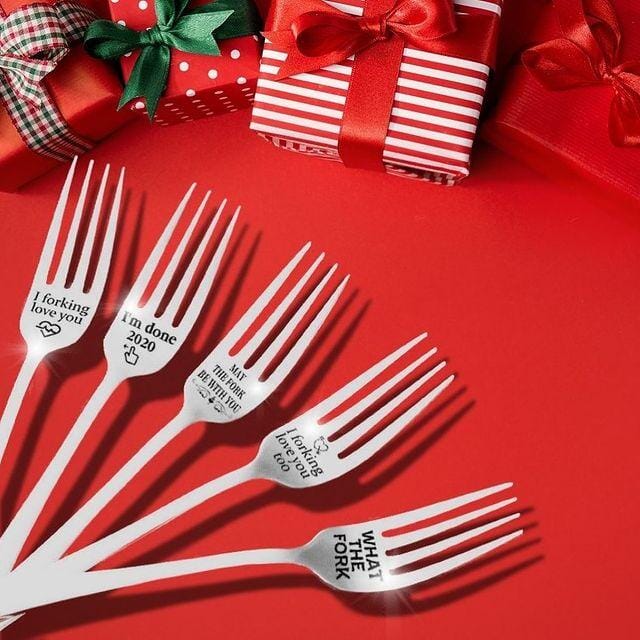Engraved Fork - Best Funny Gift For Loved One💕