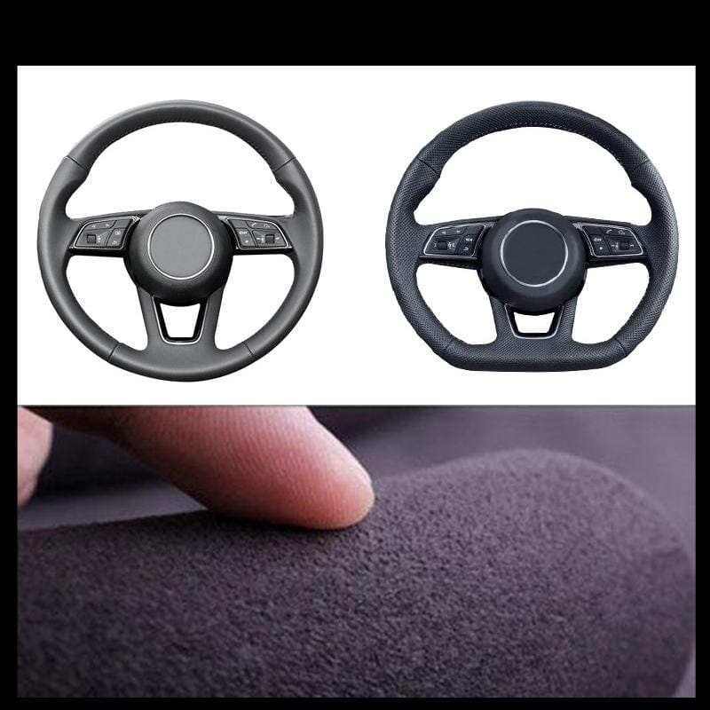 Car Anti-Skid Plush Steering Wheel Cover