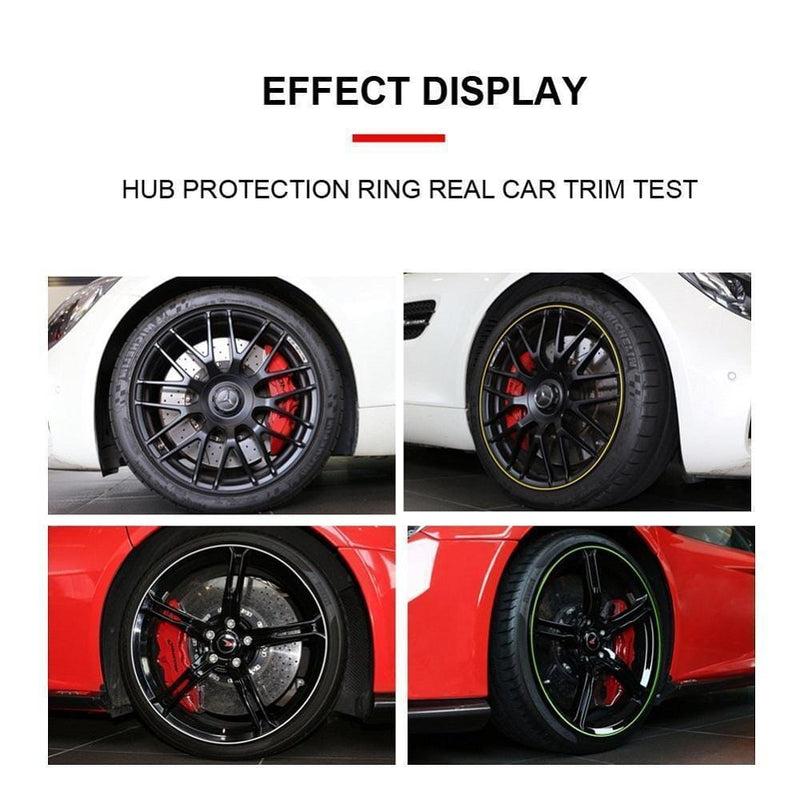 Automobile Wheel Hub Stripe Protector, 8m Lengths