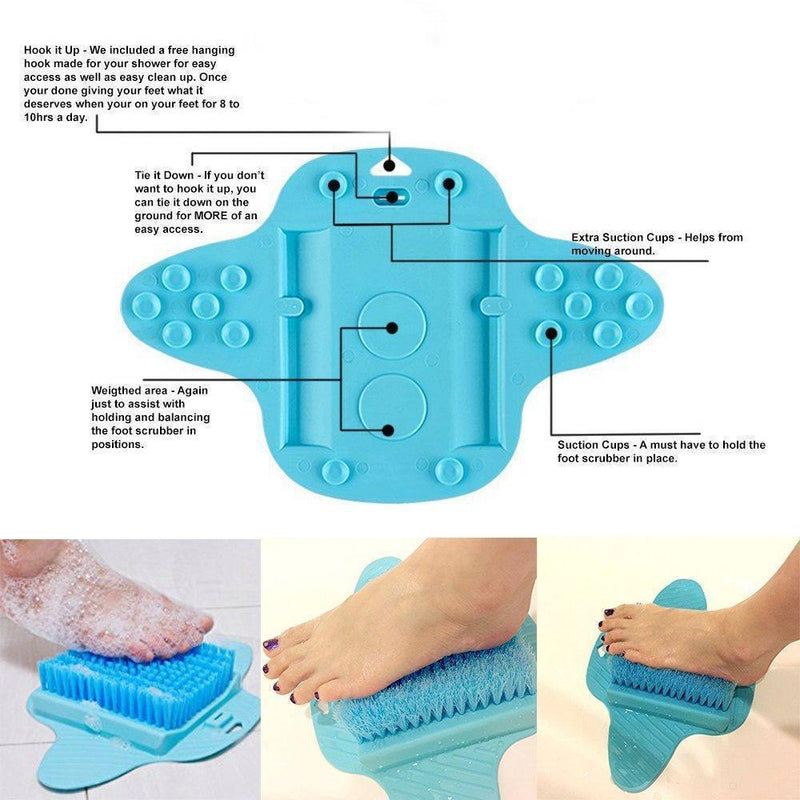 Hirundo Foot Scrubber Brush - Feet SPA Massager