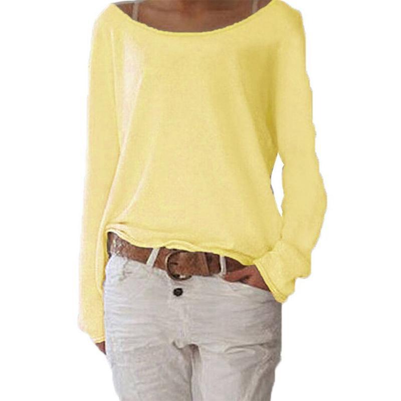 Loose Pullover Casual Tops