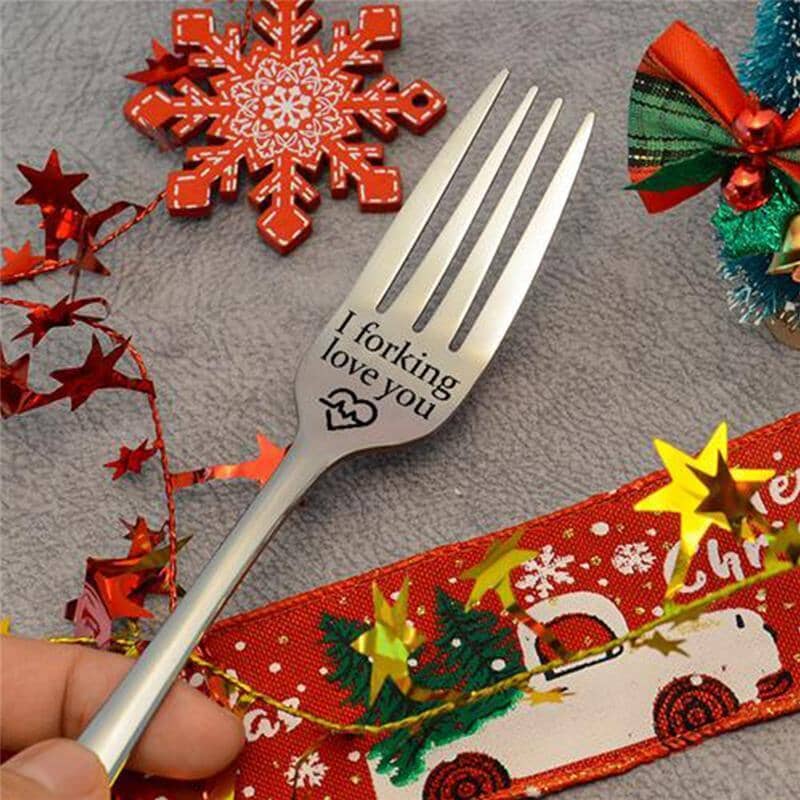 Engraved Fork - Best Funny Gift For Loved One💕