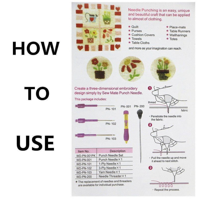 Magic Embroidery Stitching Tool Kit