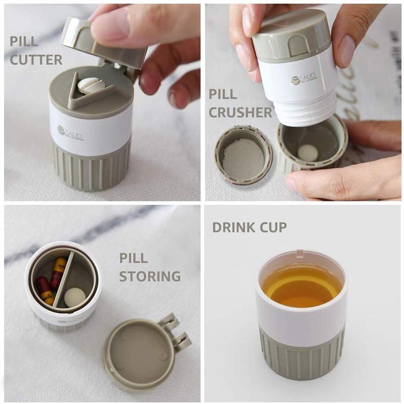 4 in 1 Portable Pill Cutter