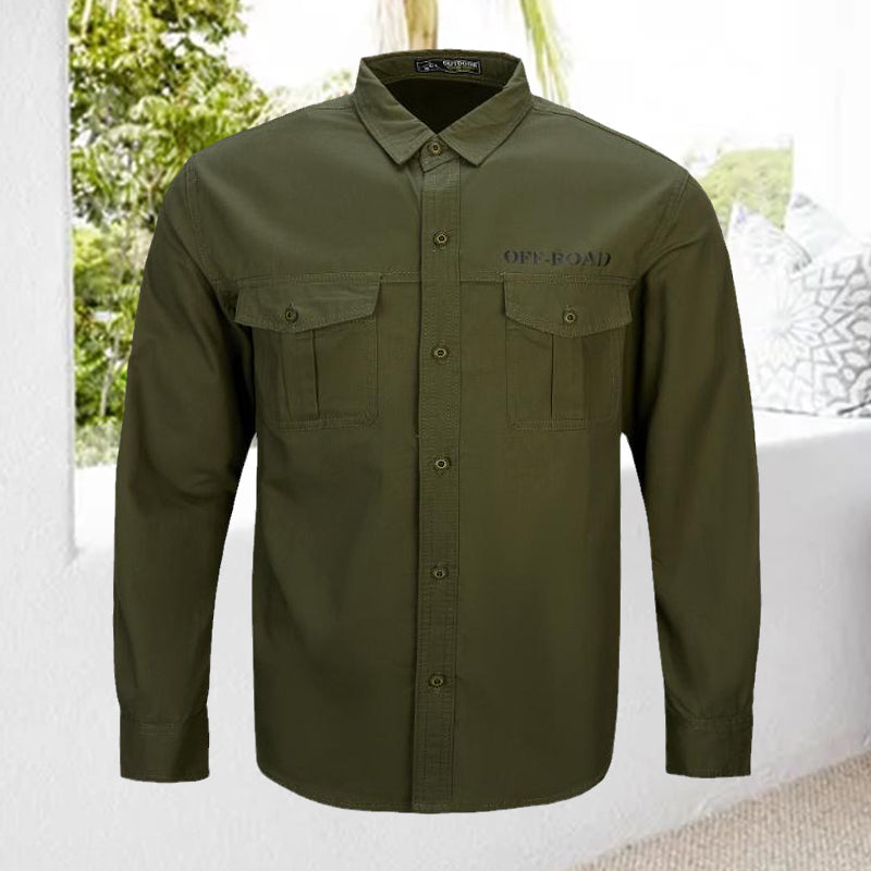 Men's Cotton Cargo Shirt