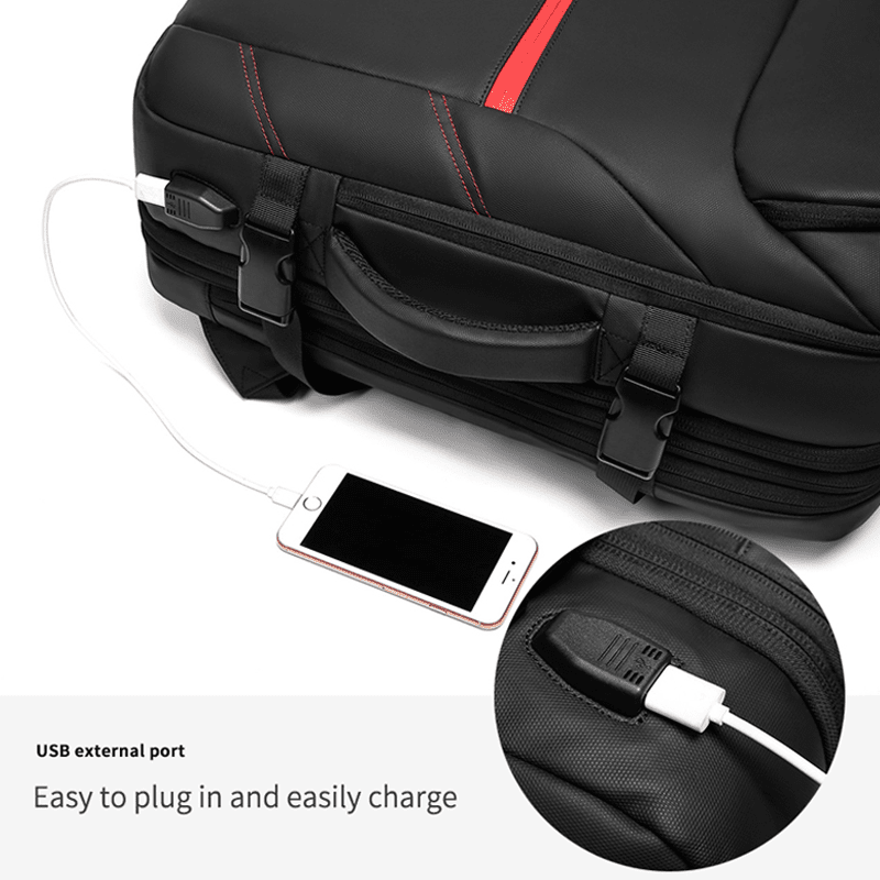 Men's Waterproof  Laptop Casual Travel Bag