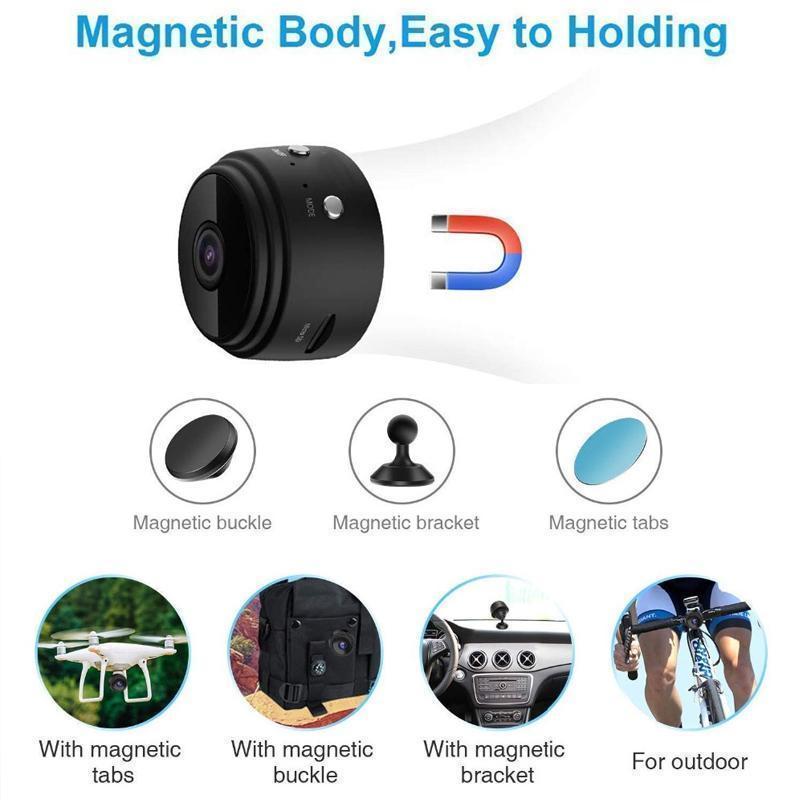Presale-1080p Magnetic WiFi Mini Camera